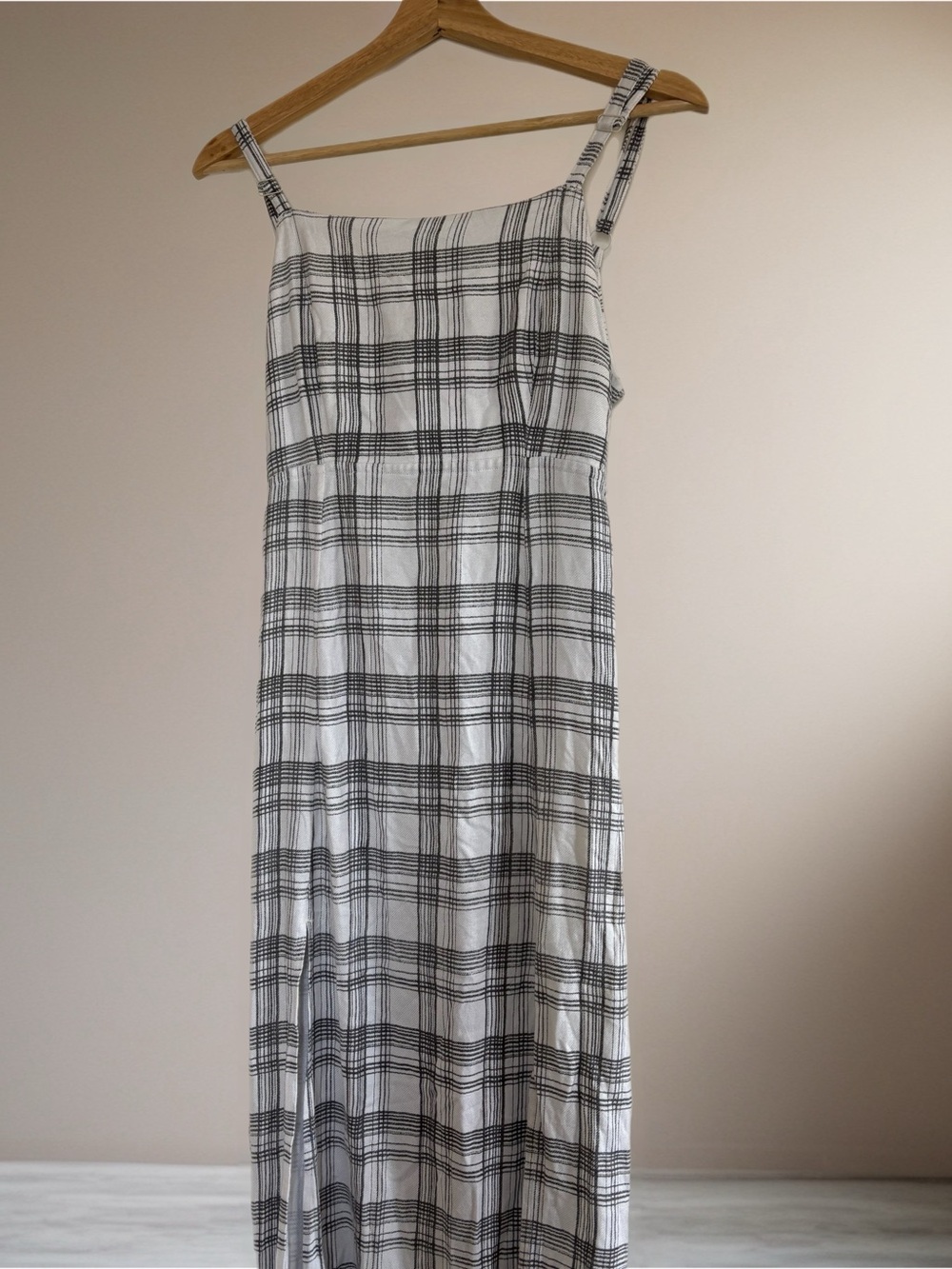 Volcom Women's Plaid Taste Fitted Upper Midi Dress - Picture 6 of 6